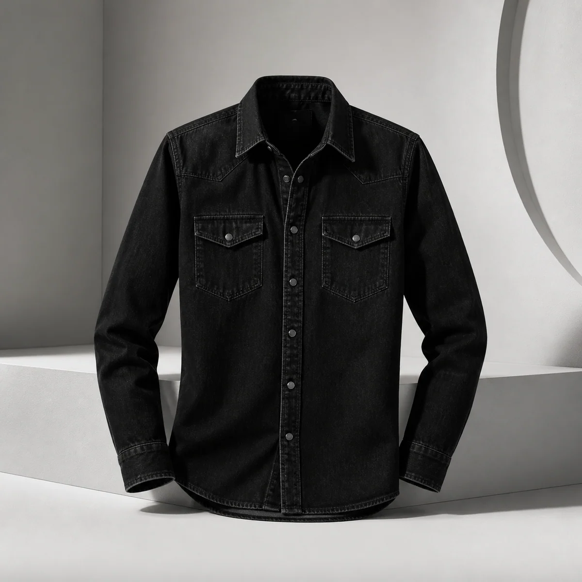 Denim Western Shirt