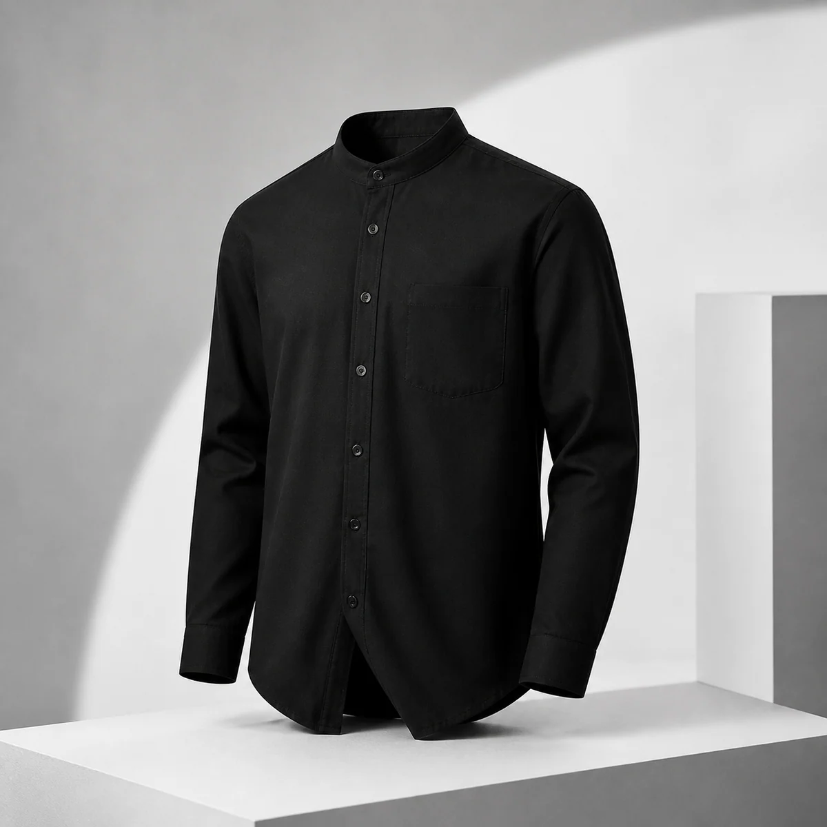 Grandad Collar Shirt