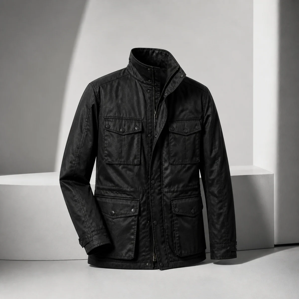 Waxed Cotton Field Jacket