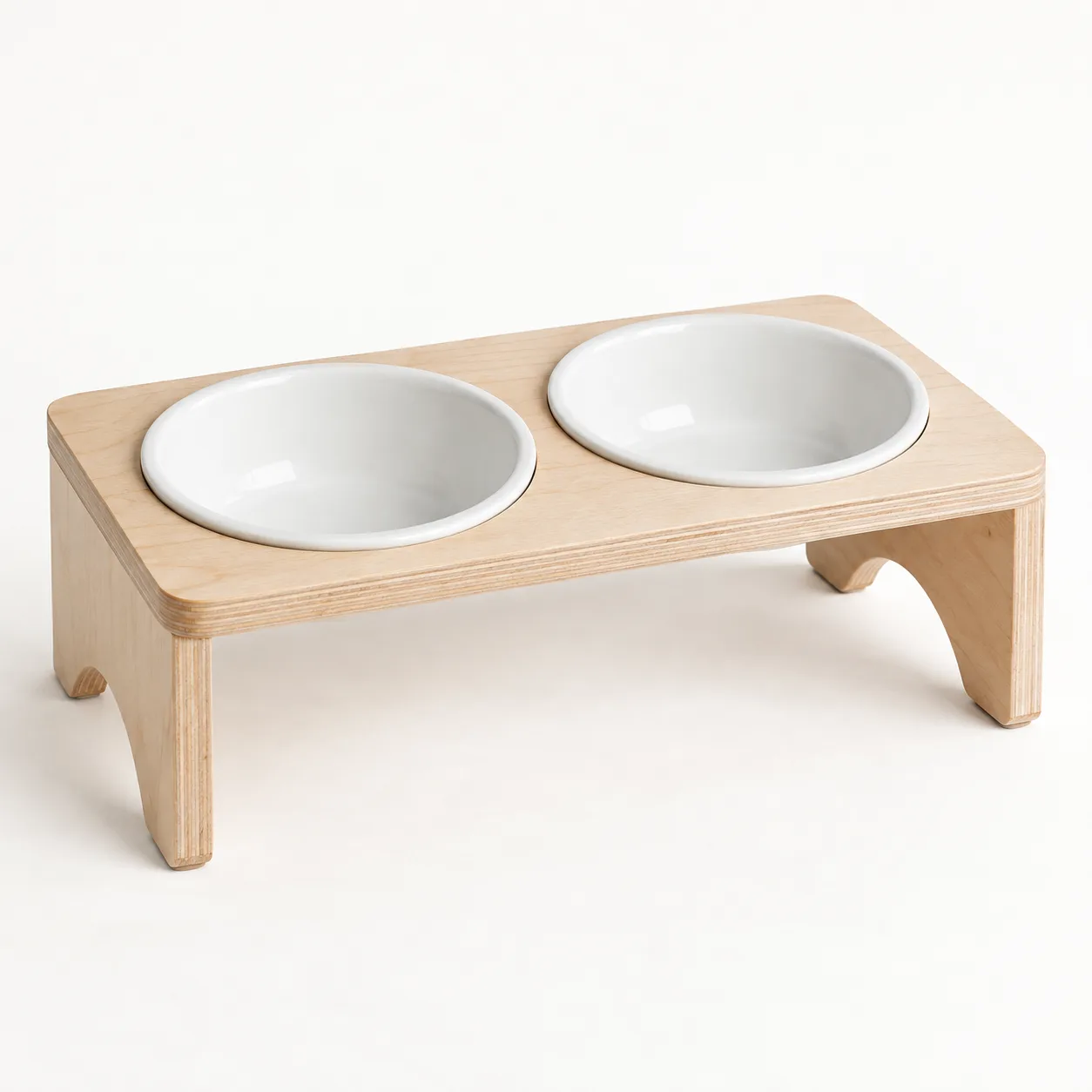 Twin Bowl Timber Stand