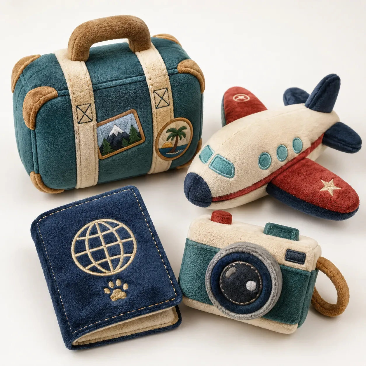 P.L.A.Y. Globetrotter Travel Plush Set