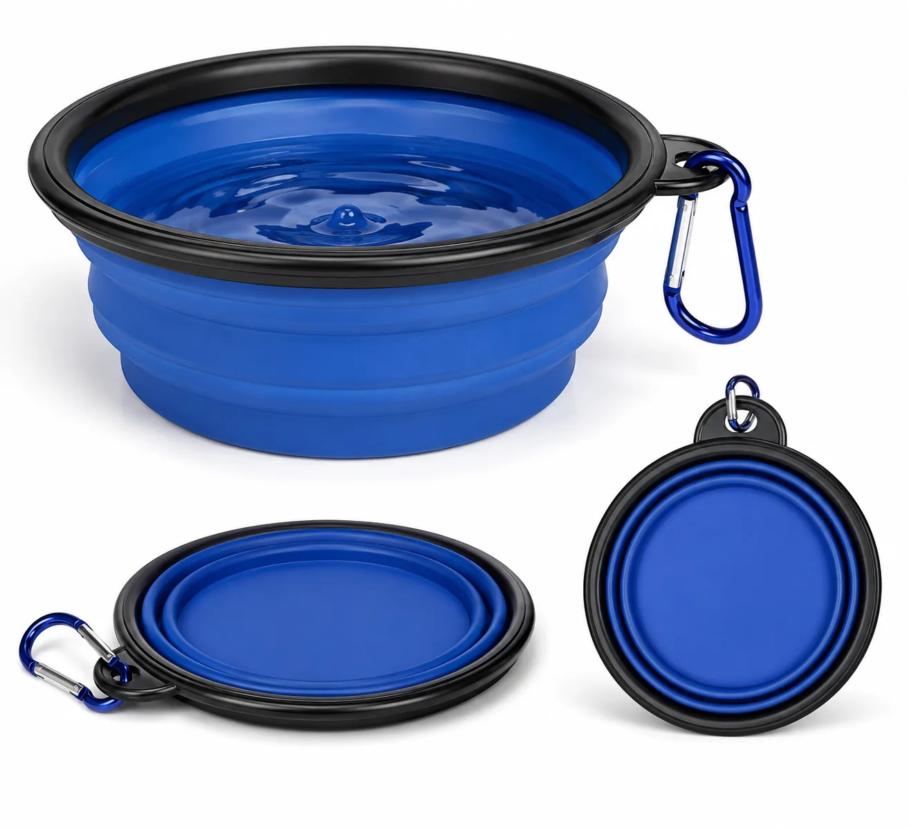 Collapsible Travel Water Bowl