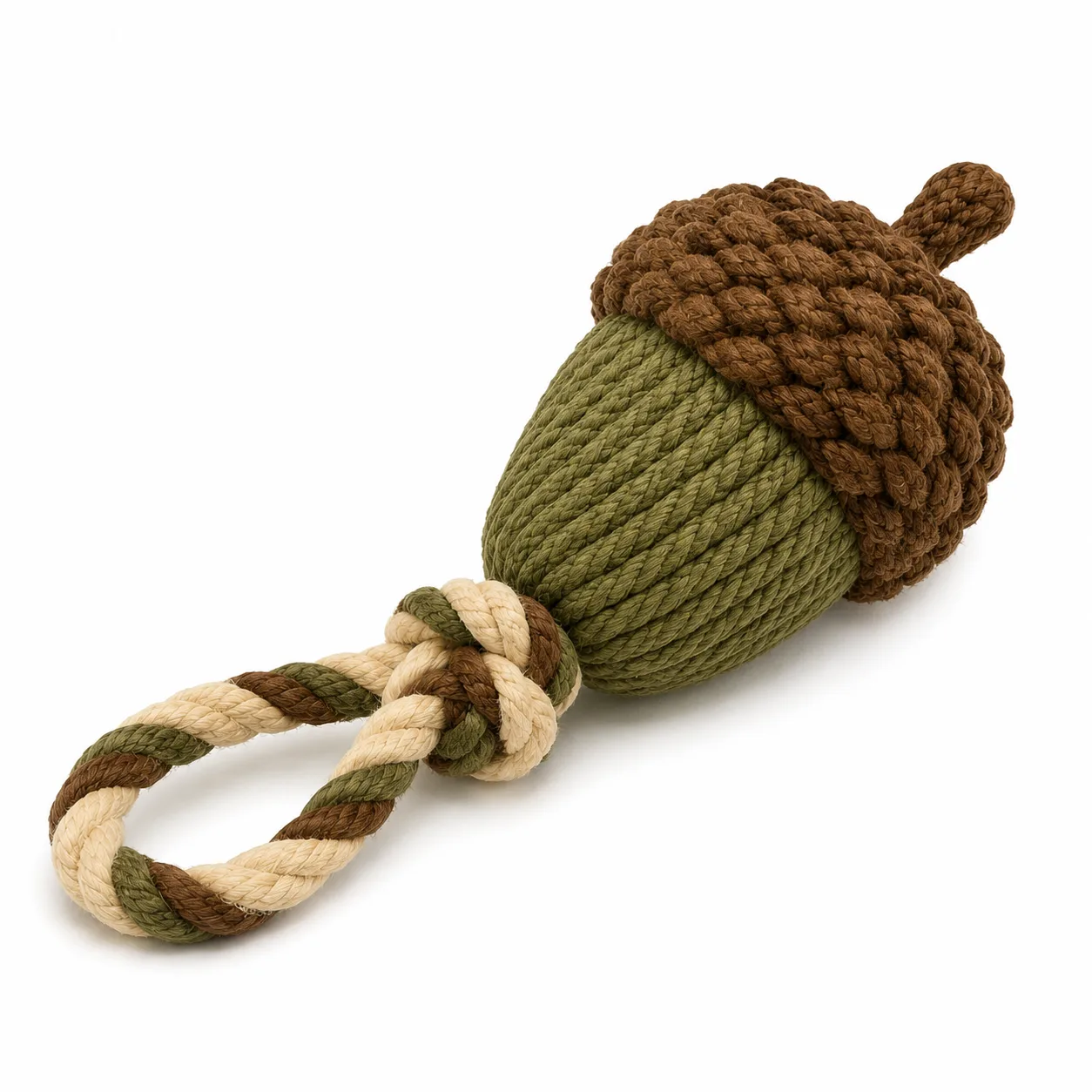 Acorn Rope Tug Toy