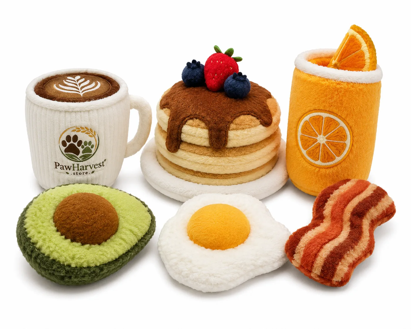 P.L.A.Y. Barking Brunch Plush Set