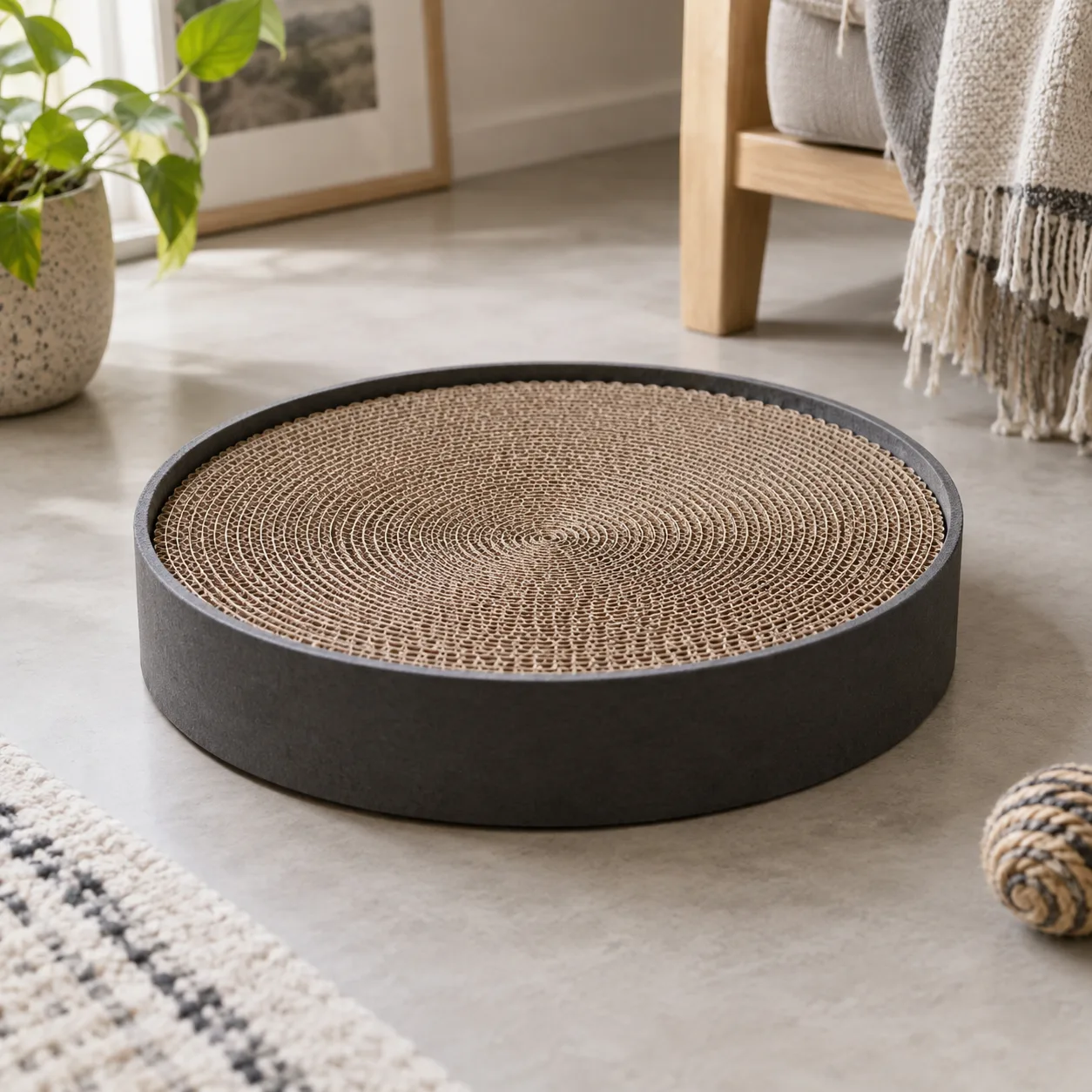 Round Scratch Pad