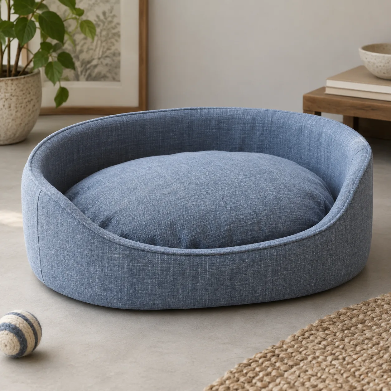 Linen Cat Nest