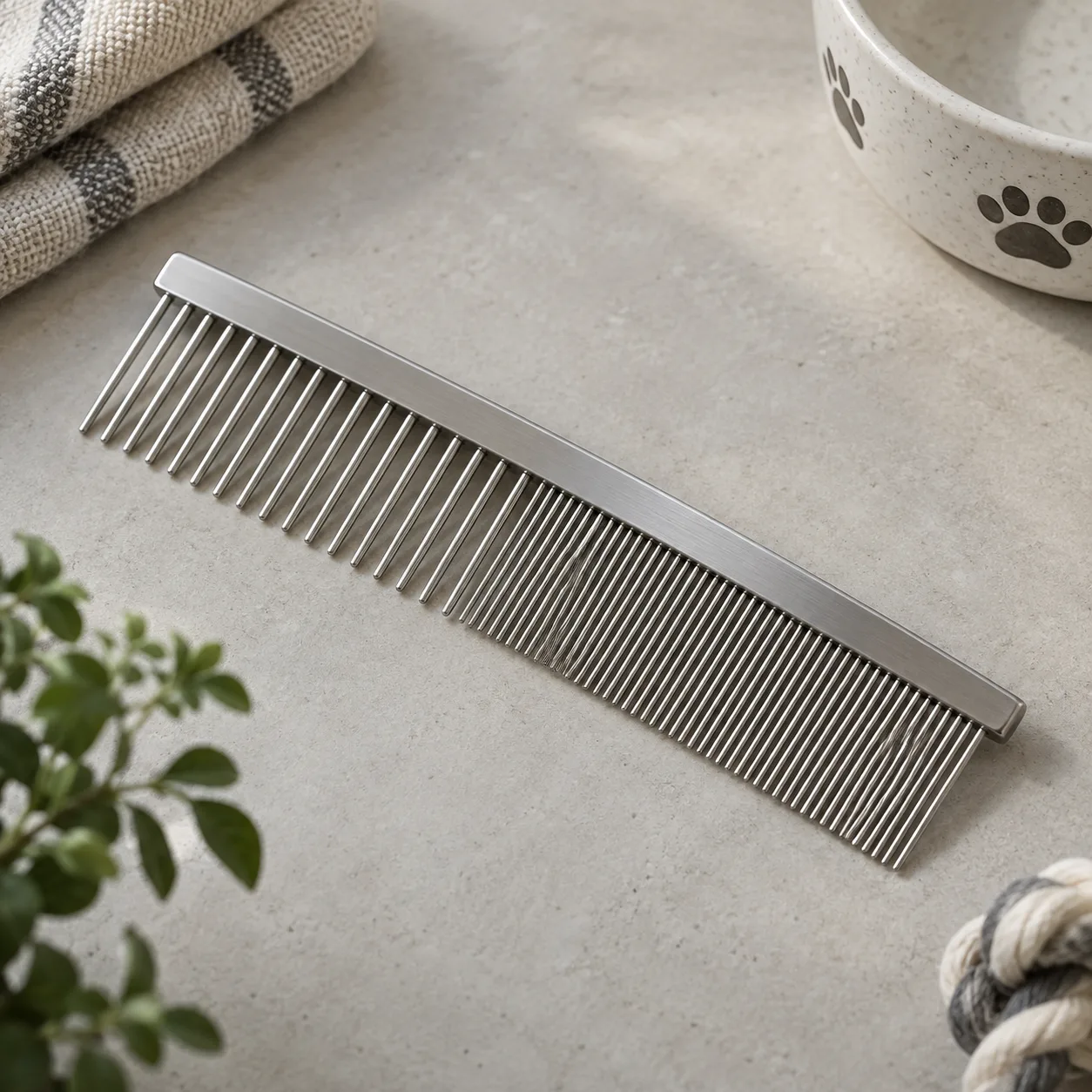 Fine Steel Comb