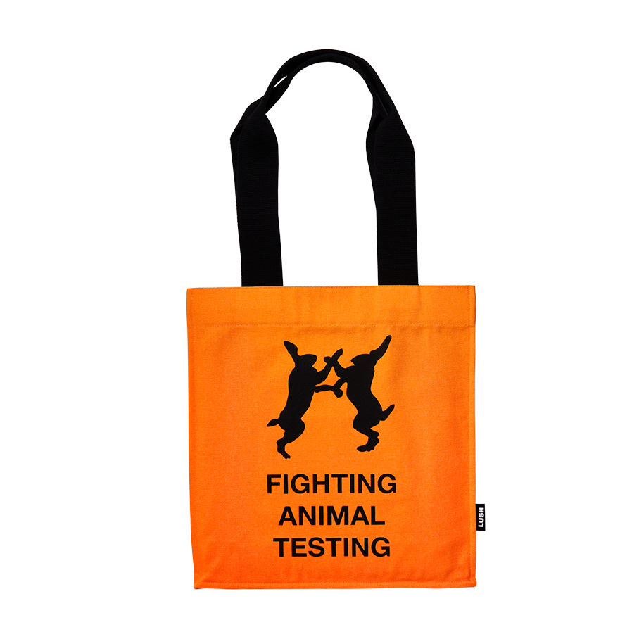 Fighting Animal Testing - Fluoro Orange