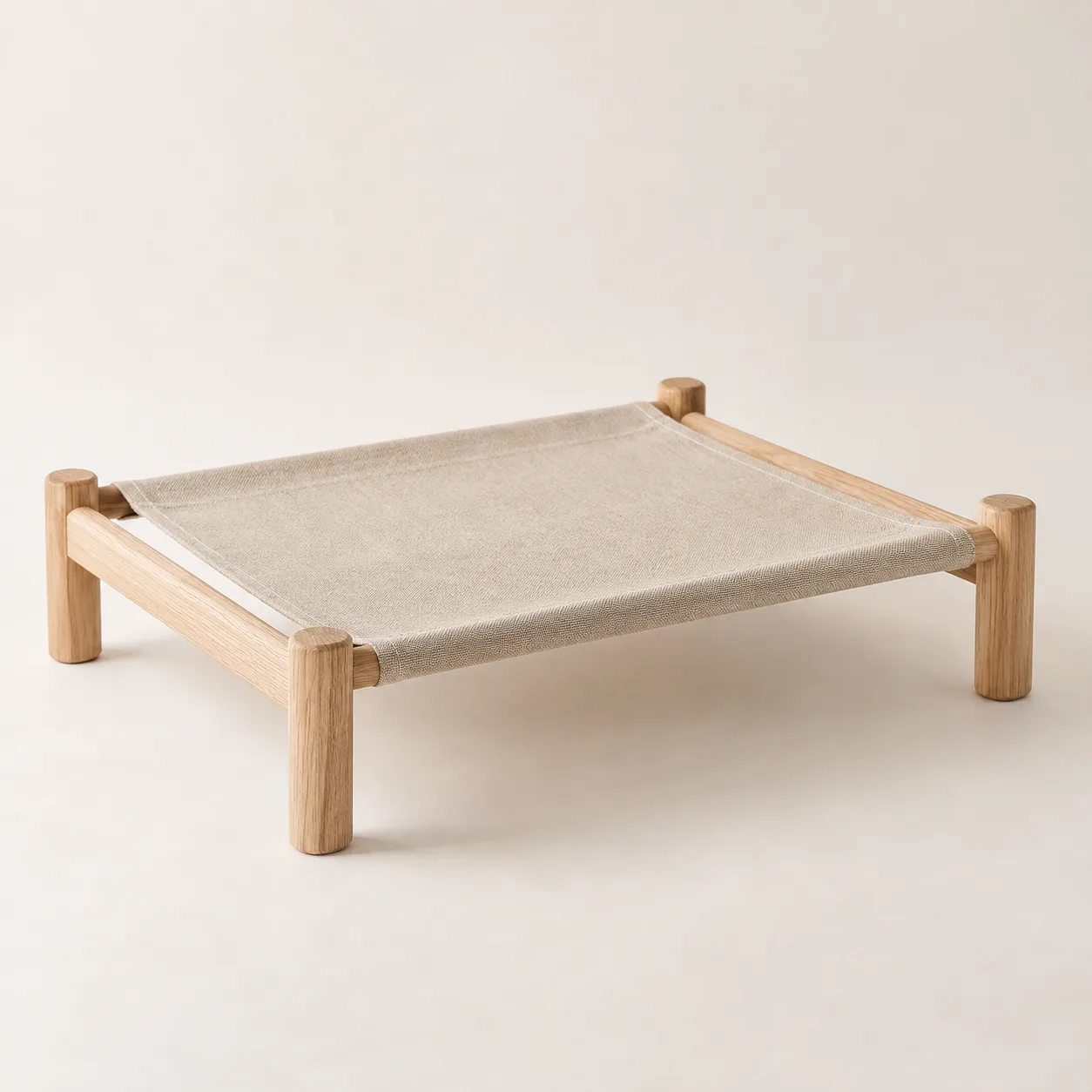 Oak Frame Cat Cot